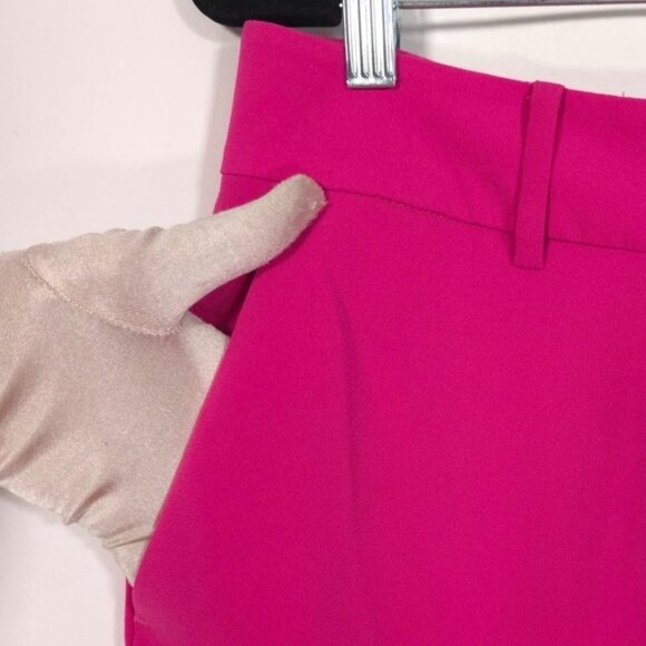 Boden Women's Pants Trousers Size US 10R Wide Leg Flare Pink Fuchsia R0139 - Picture 10 of 12